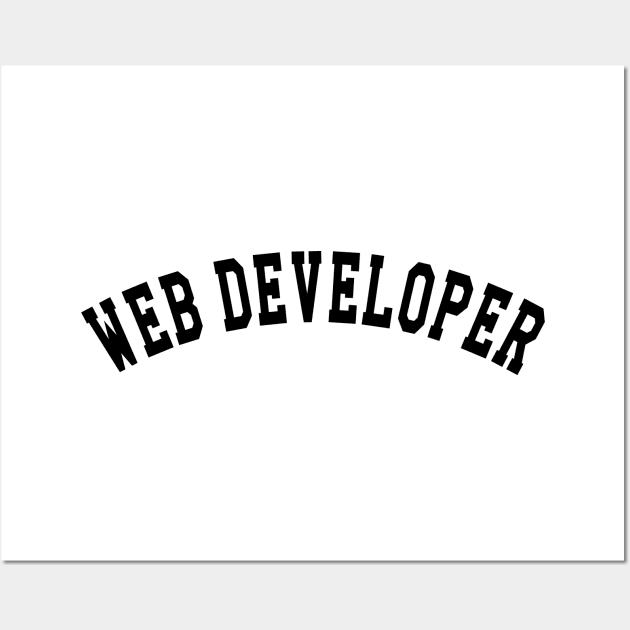 Web Developer Wall Art by KC Happy Shop